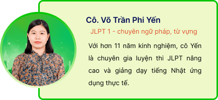 Cô Võ Trần Phi Yên, giảng viên Naoki
