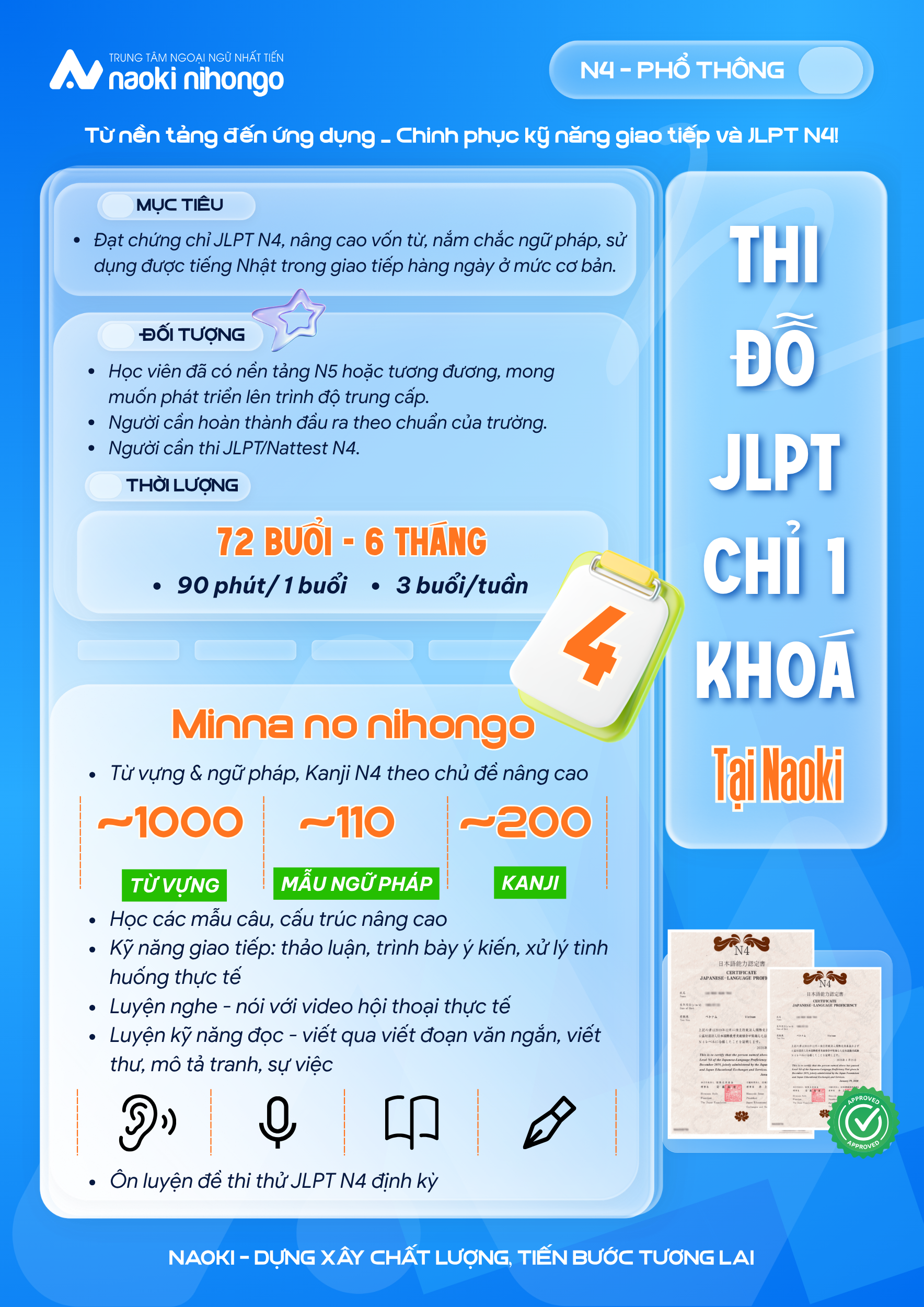 N4 Phổ thông